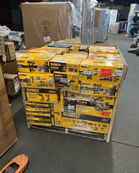 Set combinazione di utensili elettrici Dewalt 20V MAX 8
Disponibili su pallet. 60 pezzi su un pallet