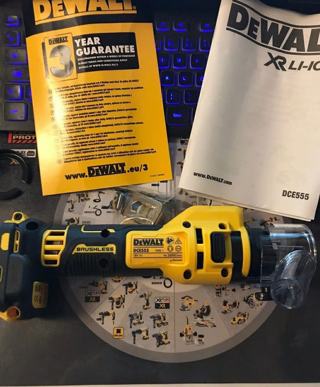 Set combinazione di utensili elettrici Dewalt 20V MAX 8
Disponibili su pallet. 60 pezzi su un pallet